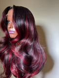 READY TO SHIP “22IN HD Closure Glueless Wig”